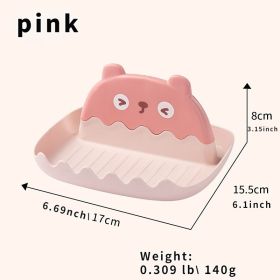 1pc Pot Lid Holder; Spoon Rest For Stove Top; Heat-Resistant Cover Holder For Kitchen Counter; Kawaii Cooking Utensils Rack For Spoons; Kitchen A (Color: pink)