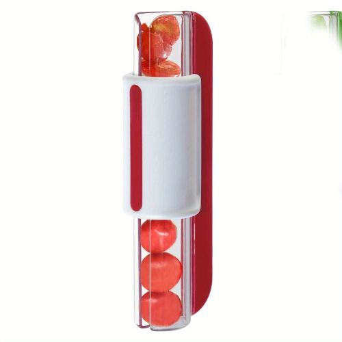 1pc; Tomato Slicer; Grape Slicer; MultiFunctional Grape Cutter; Small Fruit Cutter; Grape Kitchen Accessories; Cake Decoration Tool; Fruit Slicer