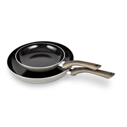 2pc Non Stick Ceramic Pans